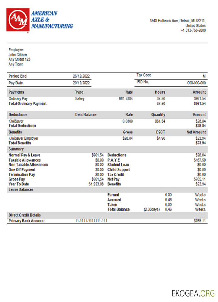 Entreprise américaine de fabrication d’essieux